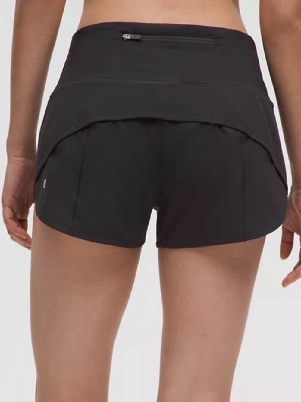 Lululemon speed up high rise lined short 2.5” black